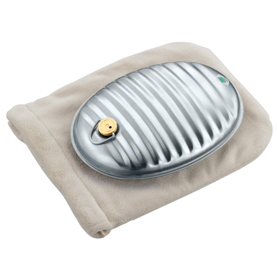 2個セット（専用カバー付き） ゆたんぽ 直火 金属製 2.5l 日本製 カバー付き IH対応 湯たんぽ トタン製 お湯 節電 アウトドア プレゼント 防寒 AF-25 マルカ | マルカ（湯たんぽ） | 02