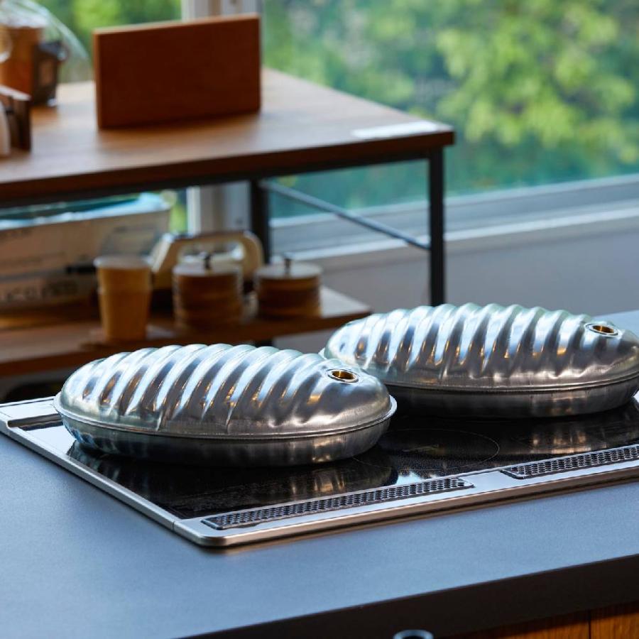 2個セット ゆたんぽ 直火 金属製 3.5l 日本製 IH対応 湯たんぽ トタン製 お湯 あったかグッズ 節電 アウトドア ih プレゼント 防寒 寒さ対策 長持ち A-35 マルカ | マルカ（湯たんぽ） | 03