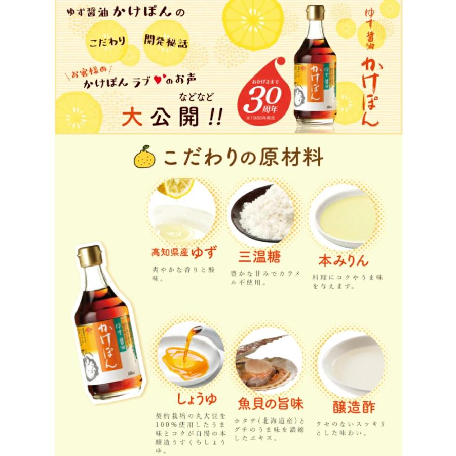 チョーコー醤油 かけぽん 400ml かけポン ポン酢 ぽん酢 調味料 ゆず サラダ 焼肉 しゃぶしゃぶ 焼き魚 鍋 万能調味料 かけぽんポン酢 在庫限り | チョーコー醤油 | 01