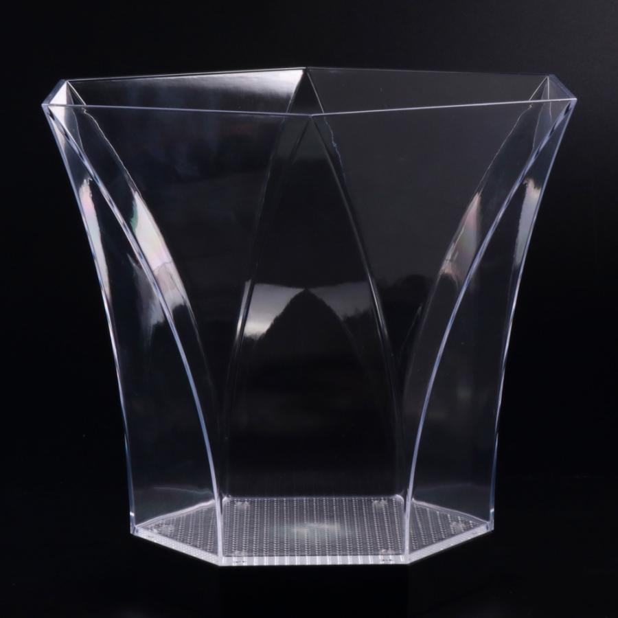 シャンパンクーラー アイスバケツ 光る 割れにくい おしゃれ モダン ダイヤカット 透明 家庭用 ホームパーティー 業務用 飲食店 アイスペール ドリンク 保冷 | ブランド登録なし | 16