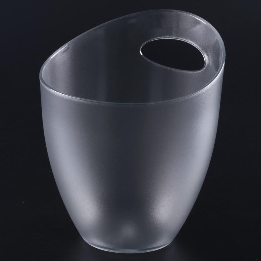 （2.5Lサイズ） ワインクーラー アクリル 2.5L 小型 1本用 シャンパンクーラー 取っ手付き 家庭用 業務用 パーティー 飲食店 アイスバケット ボトルクーラー | ブランド登録なし | 05