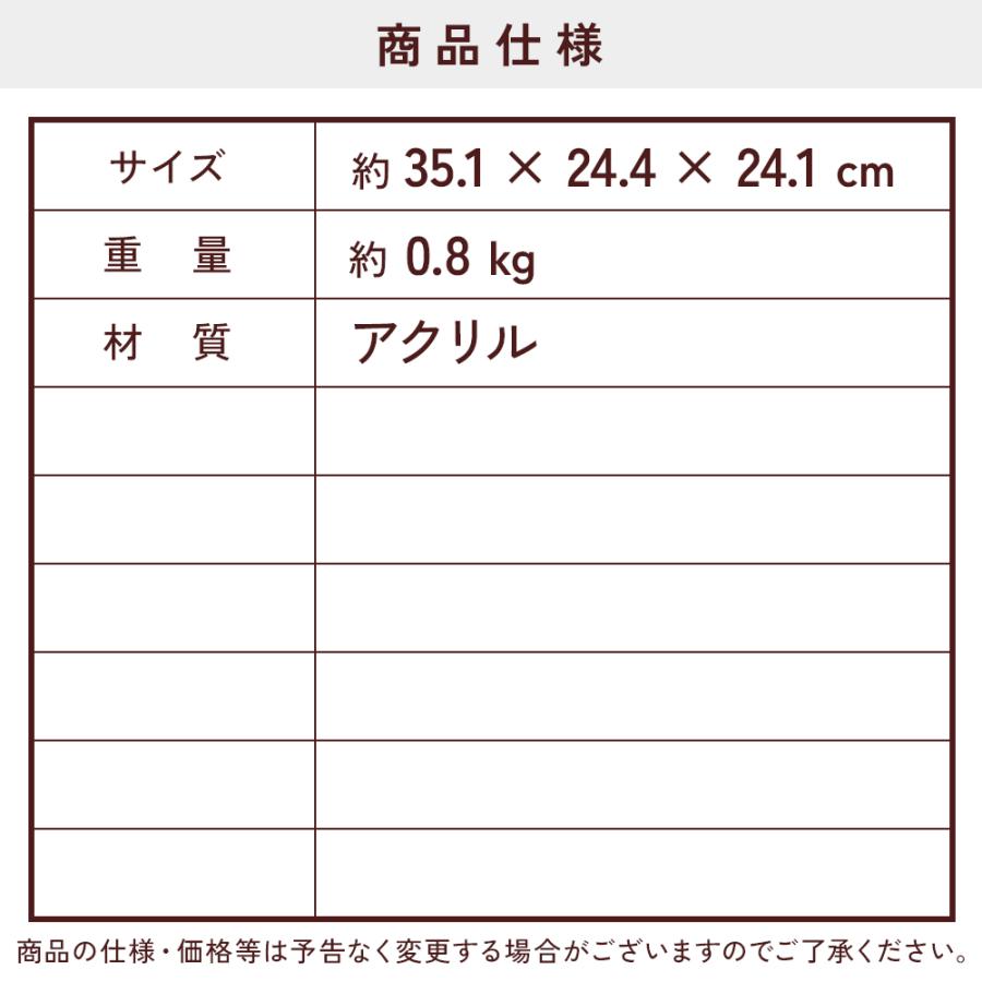 （8Lサイズ） ワインクーラー アイスバケット 大容量 アクリル 持ち手付き 軽量 保冷 卓上 ワイン ビール シャンパン パーティー レストラン バー クリアタイプ | ブランド登録なし | 08
