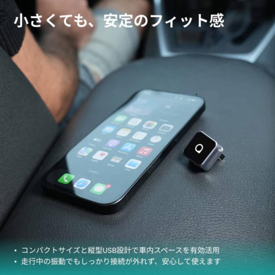 （年末特価！） オットキャスト ミニ mini Mini Pot 1年保証 正規品 ワイヤレス CarPlay 車 音楽 ミニ 小型 USB wifi 無線 Android スマホ 2025年 最新モデル | ottocast | 10