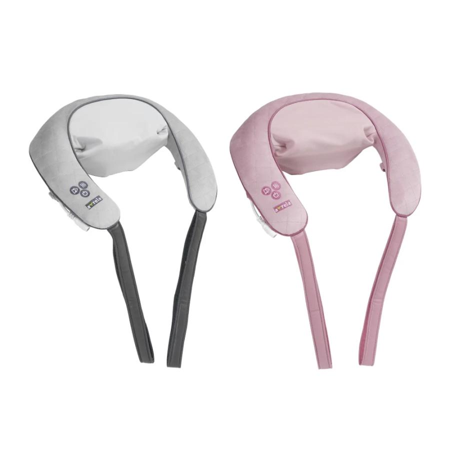 マッサージ器 首 肩回り 肩 太もも ふくらはぎ コードレス 電動 ネックマッサージャー 首マッサージ器 足マッサージ ヒーター搭載 もみ玉 メーカー保証有 | ALINCO | 03