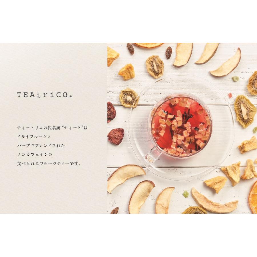 （在庫限り） TEAtriCO ティートリコ 50g ティート フルーツティー 食べるお茶 ノンカフェイン フレーバーティー ギフト おしゃれ プレゼント | ブランド登録なし | 15