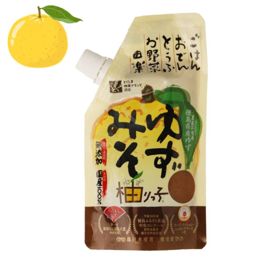 (在庫限り！2個は1800円) ゆずみそ 柚りっ子 120g 手作り ゆず味噌 柚子 みそ 徳島県産 農薬不使用 ゆず 無添加  ご飯のおとも ご飯のお供 | ブランド登録なし | 04