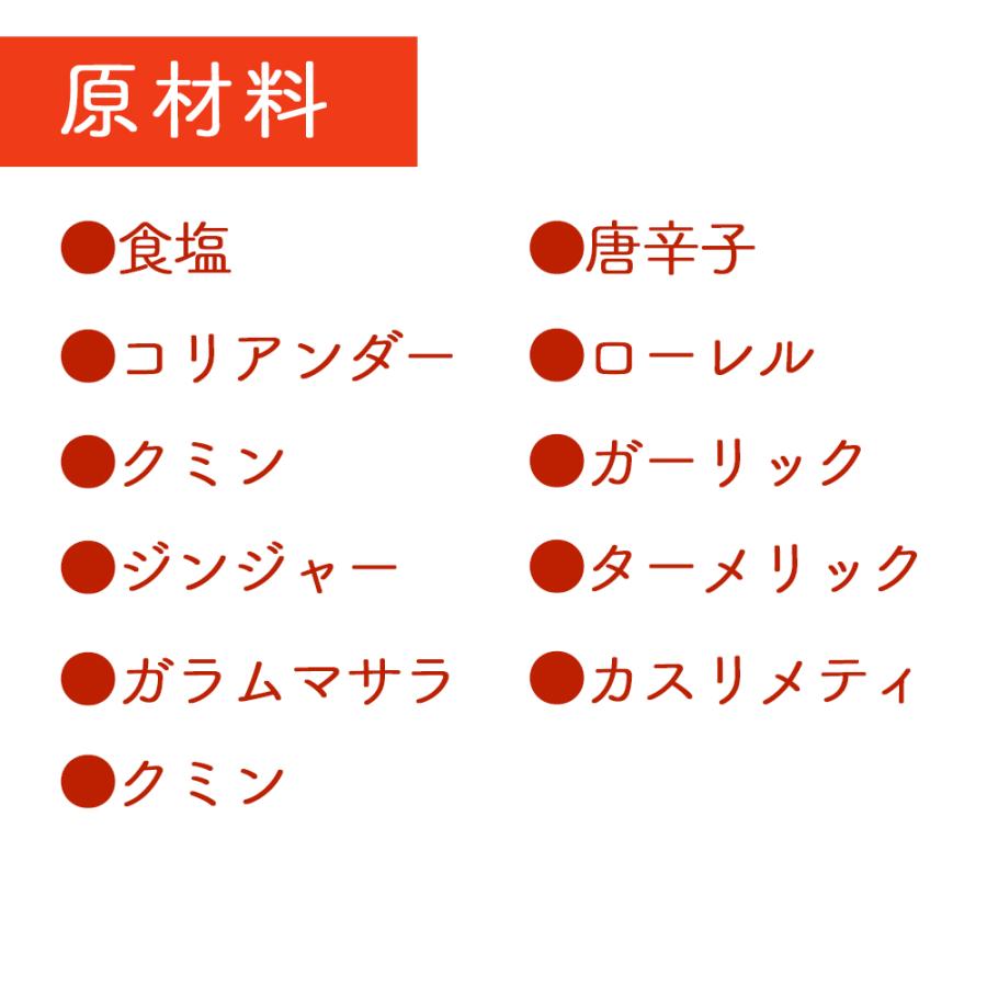 （特別特価！本格派スパイス） 王様のタンドリーチキンスパイス  在庫限り 手軽 香辛料 クリスマス チキン スパイス ターメリック クミン ローリエ パーティ料理 | ブランド登録なし | 10