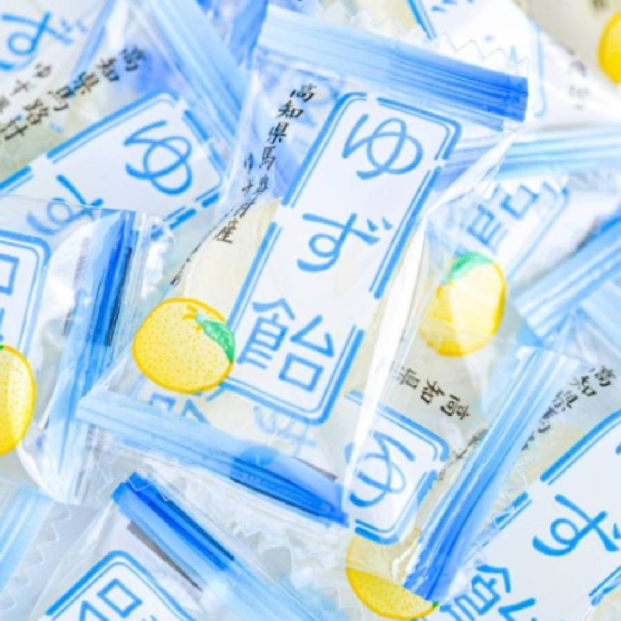 ゆず飴 飴 ゆず あめ キャンディ 1袋250円の10袋セットがお得 大丸本舗 高知県産 ゆず果汁 柚子 柚子飴 個包装 着色料不使用 無着色 | 大丸本舗 | 01
