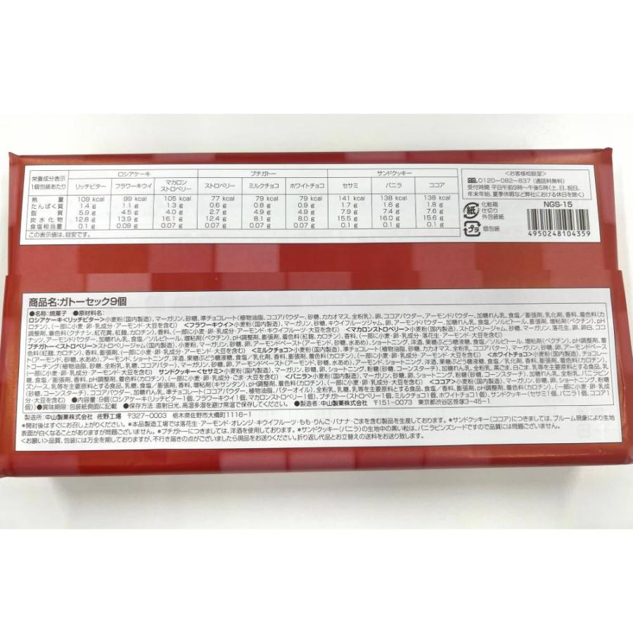 （特別価格） 中山製菓 ベイクドクッキー 9個 ロシアケーキ ギフト お歳暮 焼き菓子 詰め合わせ ガトーセック 洋菓子 プレゼント 差し入れ プチガトー 在庫限り | ブランド登録なし | 01