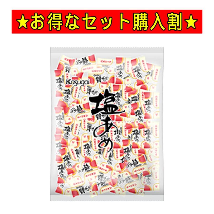 塩あめ 1kg 塩 伯方の塩使用 飴 あめ キャンデイー キャンディ 塩分補給 個包装 食品 業務用 家庭用 お徳用 大容量 春日井製菓 まとめ買い | ブランド登録なし
