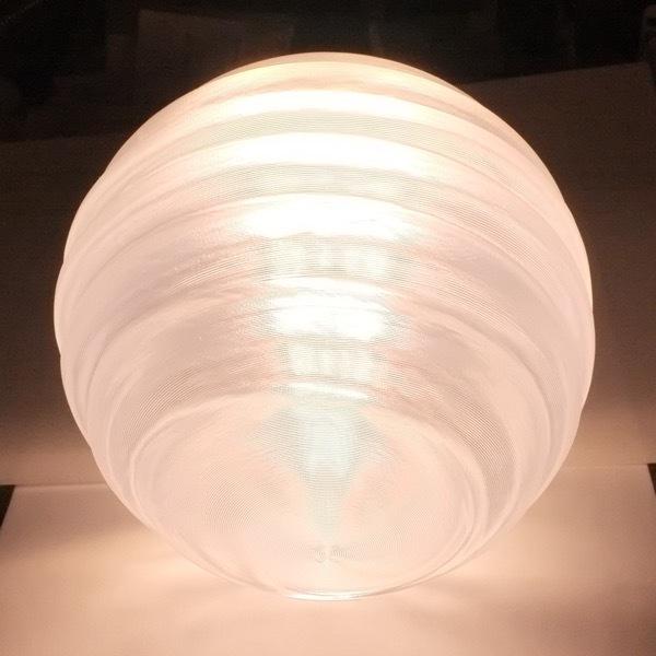 160W相当 4灯シーリングライト 直径 15cm 3Dデザイン電球 Stretch 付き おしゃれに きらめき輝く灯り オリジナル透明ランプシェード 電球色 昼白色｜dasyn｜02