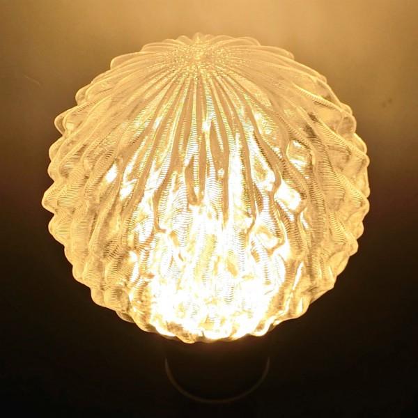 デザイナーズランプ電球型 3Dデザイン電球 おしゃれに きらめくボール球型LED電球 裸電球 (深くて