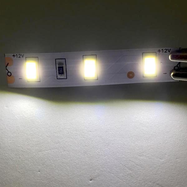 LEDテープライト 単密度 5730 高輝度 電球色 12 V (5 cm 0.6 〜0.7 W 単位 切り売り，非防水)｜dasyn｜02