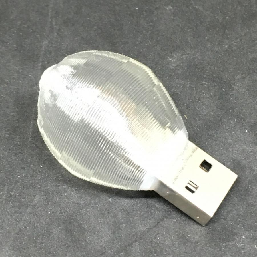 3Dデザインランプ おしゃれな 3D 印刷シェードつき USB ミニライト 緑色 (照明器具，デザイン電球)｜dasyn｜03