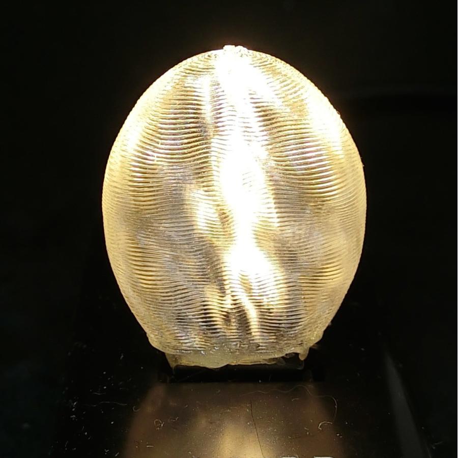 3Dデザインランプ おしゃれな 3D 印刷シェードつき 薄型 USB ミニ