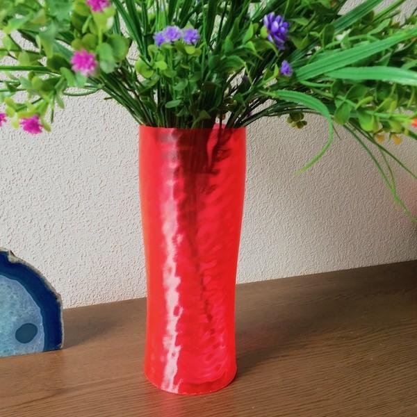 3Dデザイン花瓶 フラワーベース きらめく透明花瓶 おしゃれな