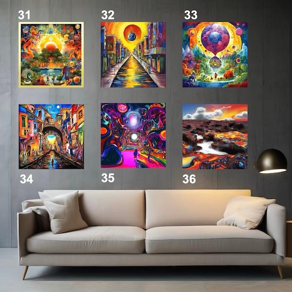 AIアート ポスター  ID 自由指定 |  | 01