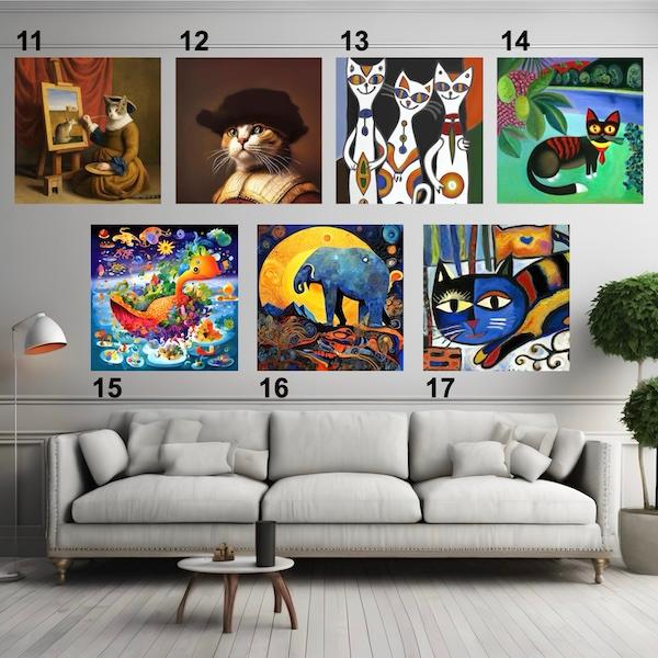 AIアート ポスター  ID 自由指定 |  | 07