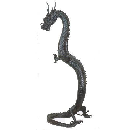 高岡の銅器　昇龍　（噴水兼用）