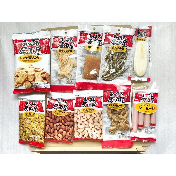 国分オリジナルおつまみ居酒屋10袋セットB（いか天ぷらなど10種）【全国送料無料】ビール日本酒ワイン焼酎にぴったり |  | 07