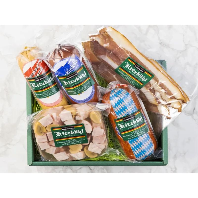 ソーセージ ウインナー ギフト 軽井沢レストランのソーセージ職人が作るビールやワインのおつまみに最適な全て詰め合わせＥセット 人気5種  冷蔵 手作り 内祝 |  | 06