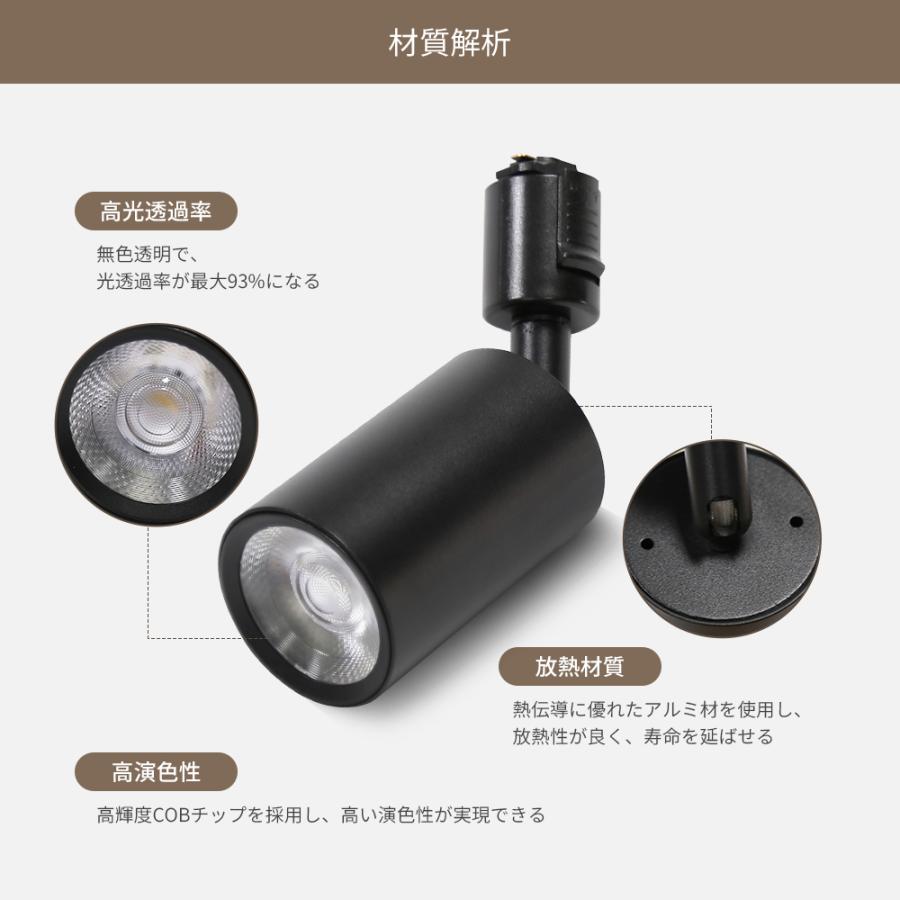 6灯 スポットライト リモコン付き 調光調色 大光量 電球付き LED