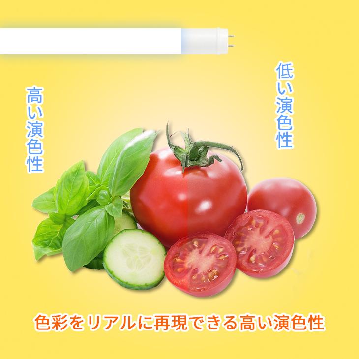 高評価商品 LED蛍光灯 40W形 直管120cm ガラスタイプ 消費電力16W 約