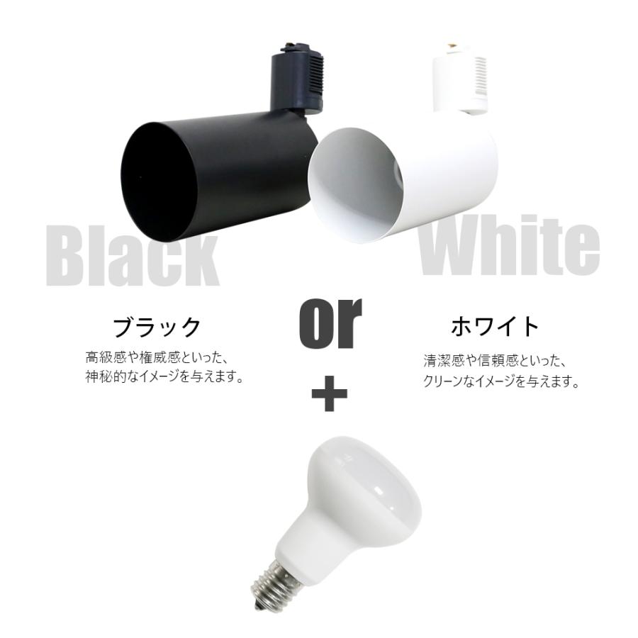 LED電球付き】スポットライト ダクトレール用スポットライト E17