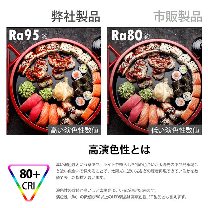 スポットライト 4個セット 角型 LED一体型 店舗照明 60W形 レール