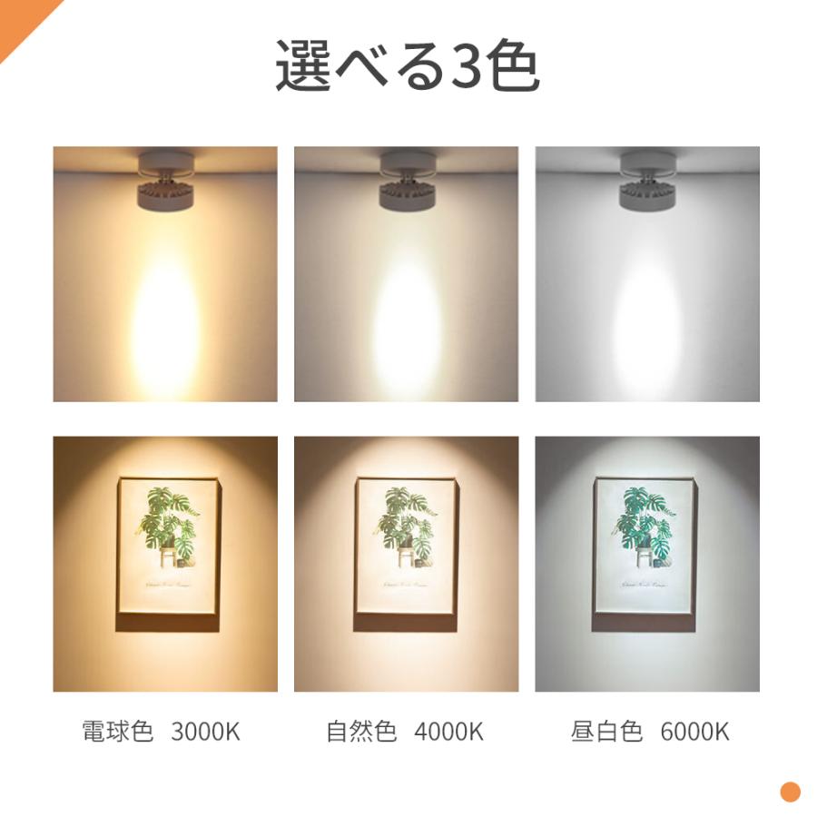 10個セット スポットライト LED一体型 LED電球内蔵 5W 店舗照明 天井