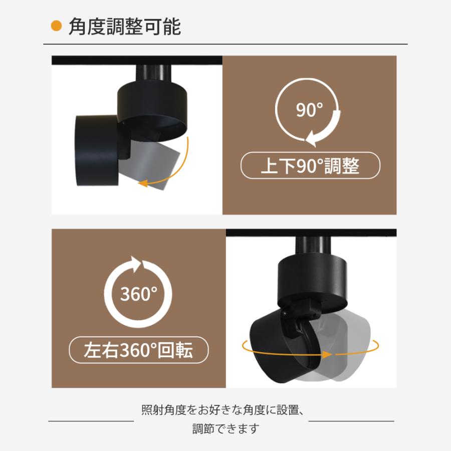 LEDスポットライト10個セット 楽天市場】【10個セット】スポットライト LED電球付 ダクトレール用