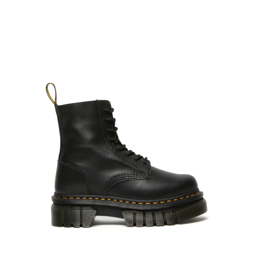 ドクターマーチン Dr.Martens 8ホールブーツ AUDRICK 8-EYE BOOT QUAD NEOTERIC BLACK NAPPA LUX ブラック 27149001 厚底ブーツ 新作｜datchdelito｜05