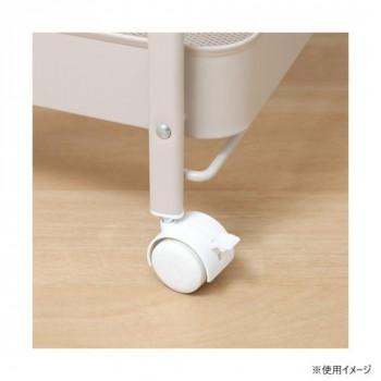 不二貿易 C/D:50616 組立て楽な折畳めるワゴン スパーク グレージュ_2