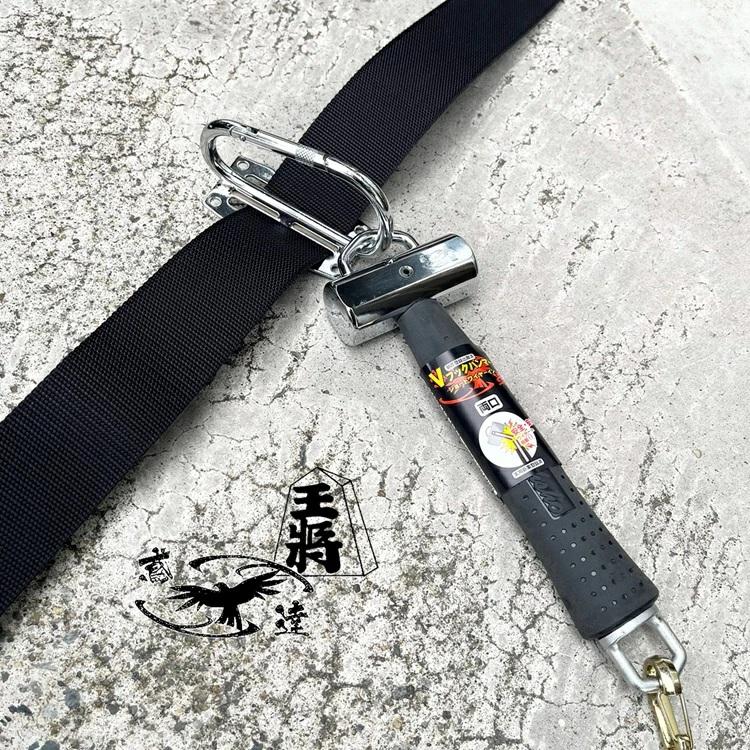 王将 鳶達 Vフックハンマー ショートサイズ 060412 総重量710g パイプ内部ワイヤー入り ショートハンマー Vフック 作業工具 道具 須佐製作所 |  | 07