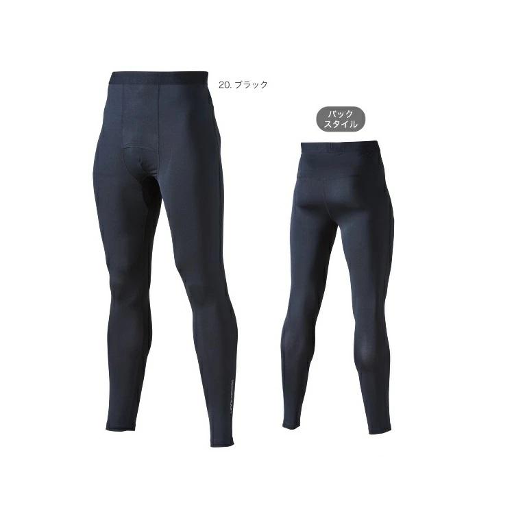 熱中症対策 HOOH 鳳皇 冷感 コンプレッション 183 クールコットン コンプレッションパンツ 下着 足カバー 綿素材 コットン 日焼け対策 接触冷感 村上被服 | HOOH | 01