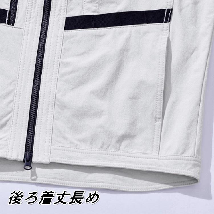 ALPHAFORCE アルファフォース 作業着ブルゾン 22AW201 ナイロンジャケット #3.ヴェイパーグレー #91.アーバンシック ドライストレッチ アルトコーポレーション |  | 06