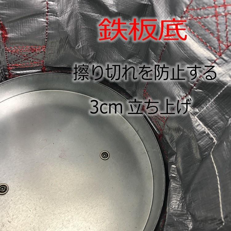 XO 荷揚げバケツ Φ320mm×H500mm 最大荷重100kg 強力大型荷揚バケツ XL 白フチ 作業袋 収納袋 椿モデル |  | 01