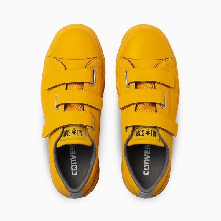 【2023限定】CPD コンバース CONVERSE 安全靴 ALLSTAR PS V-3 OX 33701321 オールスター マスタード ローカット マジック JSAA規格 プロスニーカー |  | 03