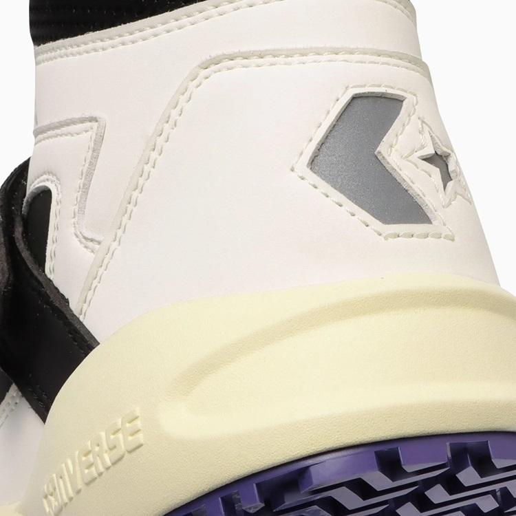 【2024SS限定】CPD コンバース CONVERSE 安全靴 RUN 'N SLAM PS 33701390 ランスラム プラム バスケットシューズタイプ ハイカットシューレース 紐 JSAA規格 |  | 07