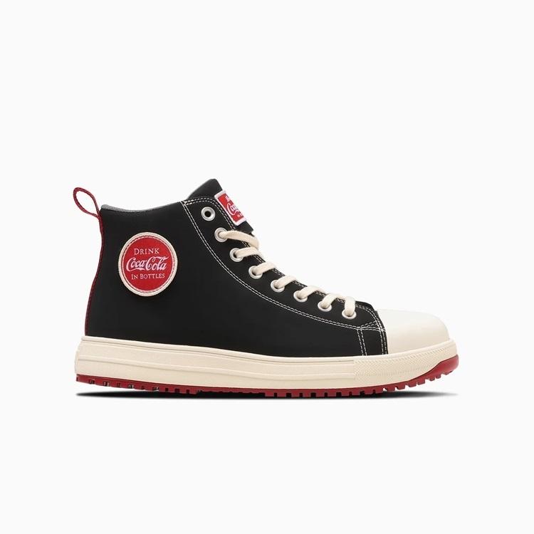 【2024SS限定】CPD コンバース CONVERSE コカ・コーラ 安全靴 ALL STAR PS Coca-Cola HI 33701421 オールスター ハイカットシューレース JSAA規格 作業靴 |  | 02