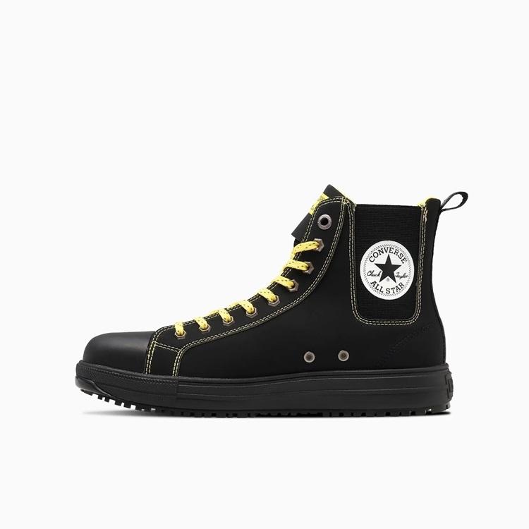 【2024AW限定】CPD コンバース×ユニバーサルオーバーオール 安全靴 オールスター PS サイドゴア ALLSTAR SIDEGORE HI 33701660 紐 JSAA規格 プロスニーカー |  | 09