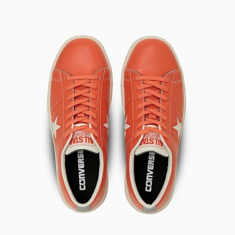 【2025FW限定】CPD コンバース CONVERSE 安全靴 ONESTAR PS 33702010 ワンスター オレンジ プロスニーカー ローカットシューレース 紐 JSAA規格 |  | 03