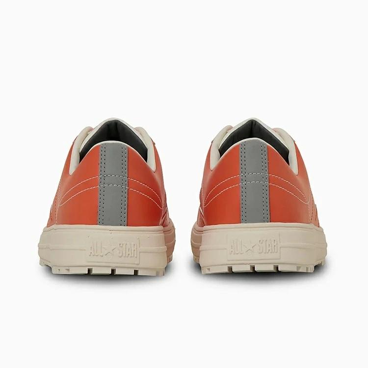【2025FW限定】CPD コンバース CONVERSE 安全靴 ONESTAR PS 33702010 ワンスター オレンジ プロスニーカー ローカットシューレース 紐 JSAA規格 |  | 04