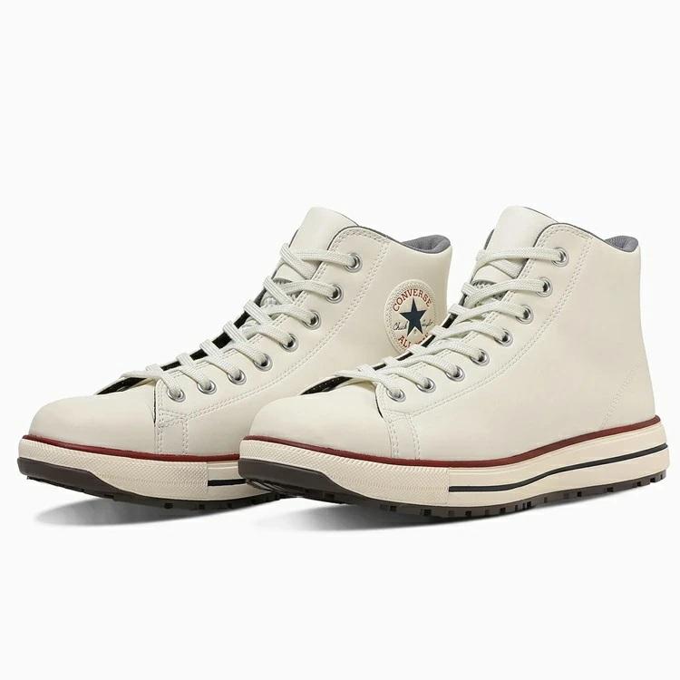 CPD コンバース CONVERSE 安全靴 ALL STAR PS II HI 33702722 オールスター ナチュラルホワイト プロスニーカー ハイカットシューレース 紐 JSAA規格 |  | 01