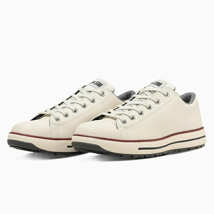 CPD コンバース CONVERSE 安全靴 ALL STAR PS II OX 33702732 オールスター ナチュラルホワイト プロスニーカー ローカットシューレース 紐 JSAA規格 |  | 01