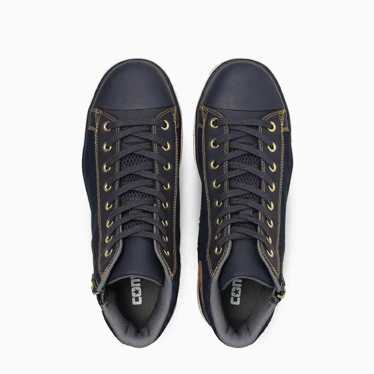 【2026SS限定】コンバース CONVERSE 安全靴 ALL STAR PS II DM Z HI 33702740 インディゴデニム オールスター サイドジップ ハイカットシューレース 紐 JSAA規格 |  | 03