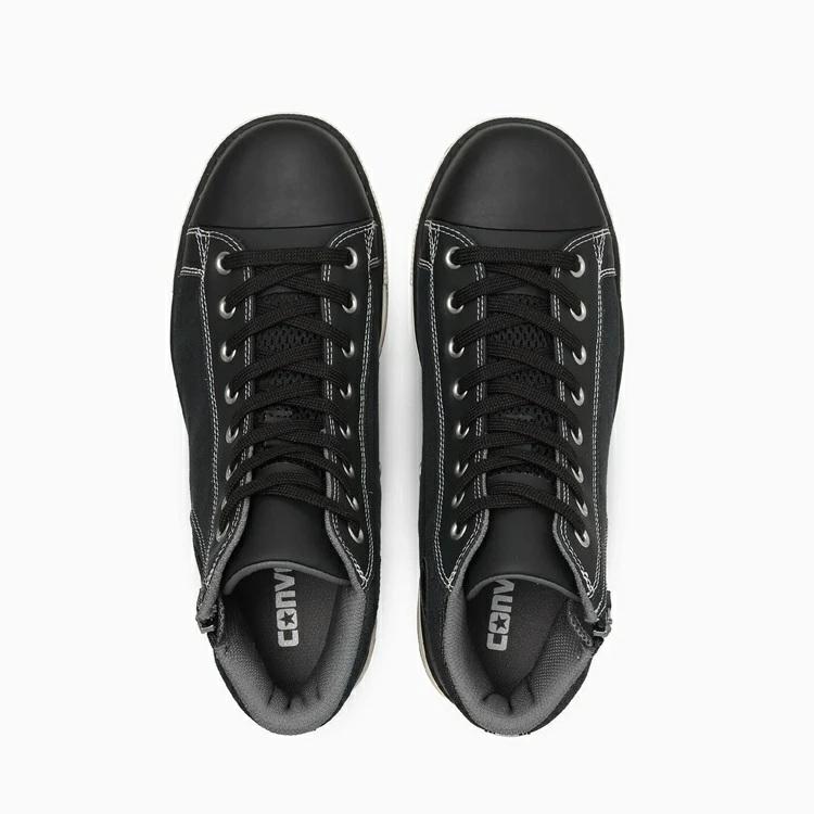 【2026SS限定】コンバース CONVERSE 安全靴 ALL STAR PS II DM Z HI 33702741 ブラックデニム オールスター サイドジップ ハイカットシューレース 紐 JSAA規格 |  | 03