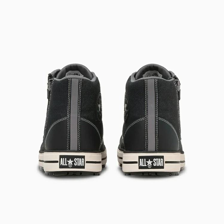 【2026SS限定】コンバース CONVERSE 安全靴 ALL STAR PS II DM Z HI 33702741 ブラックデニム オールスター サイドジップ ハイカットシューレース 紐 JSAA規格 |  | 04