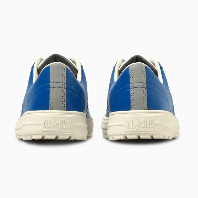 【2026SS限定】CPD コンバース CONVERSE WORKING 安全靴 ONE STAR PS 33702760 ワンスター セーフティシューズ ブルー 青 作業靴 先芯 限定カラー |  | 04