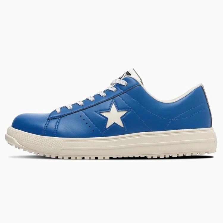 【2026SS限定】CPD コンバース CONVERSE WORKING 安全靴 ONE STAR PS 33702760 ワンスター セーフティシューズ ブルー 青 作業靴 先芯 限定カラー |  | 08